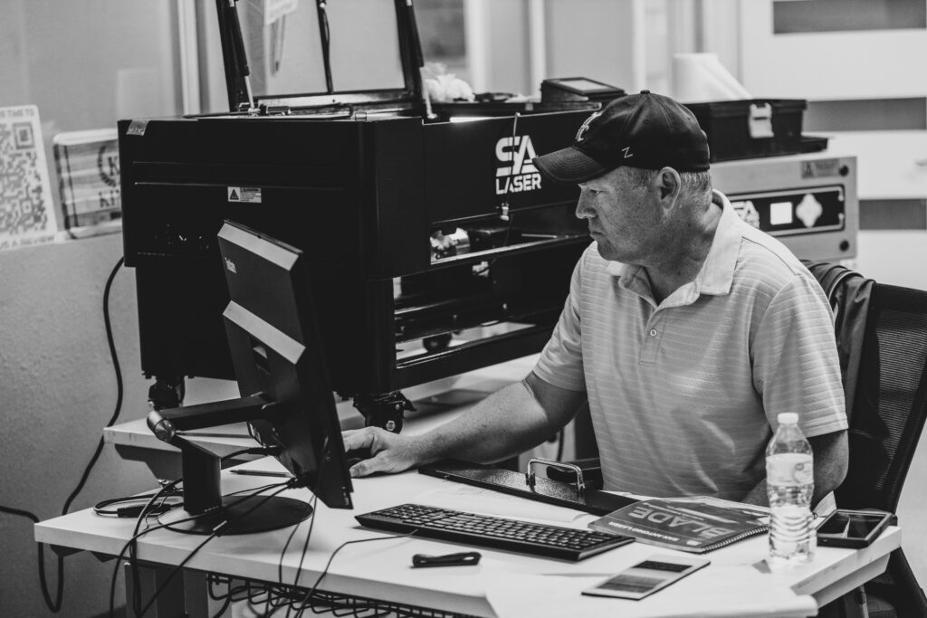 spark co2 laser training and business