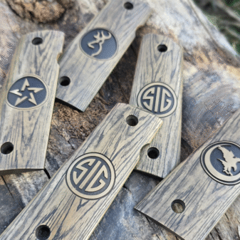 1911 Grips – Wood Grain