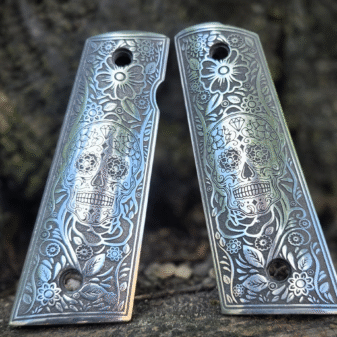 1911 Grips – Sugar Skull